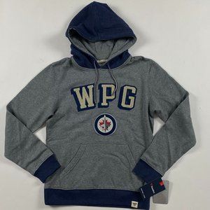 Winnipeg Jets Fanatics Branded Hoodie Men's Small Gray NHL Hockey